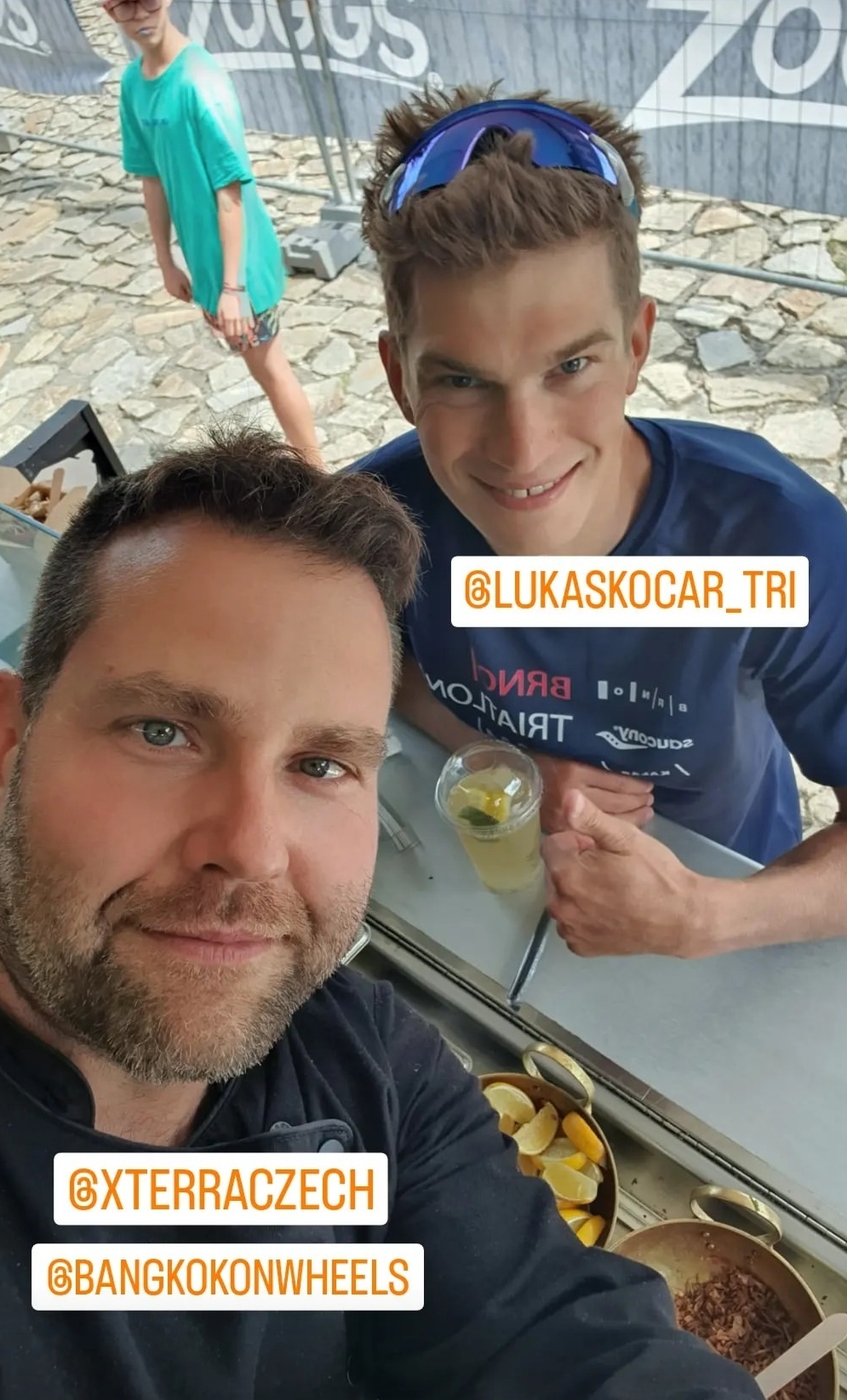 Na akci se Šárkou na náměstí